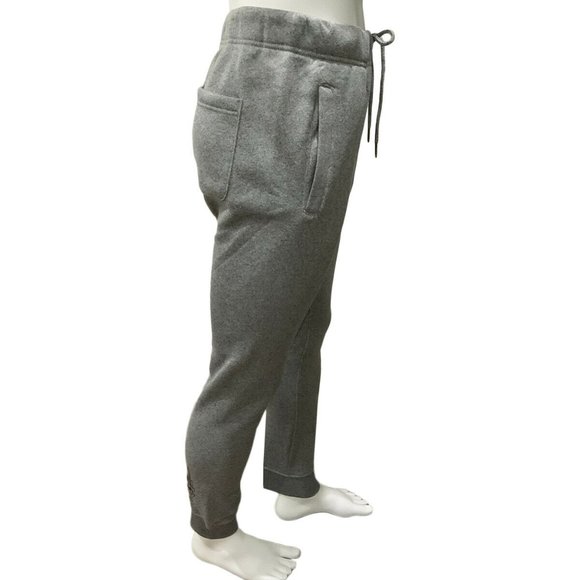 NWT ECKO UNLTD. AUTHENTIC MEN'S GRAY FLEECE PULL ON JOGGER PANTS SIZE M - Picture 3 of 5